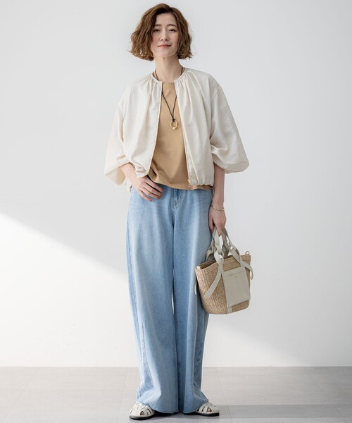 接触冷感・速乾 シアータンブラーブルゾン 専用 速乾性/接触冷感】シアータンブラー ブルゾン