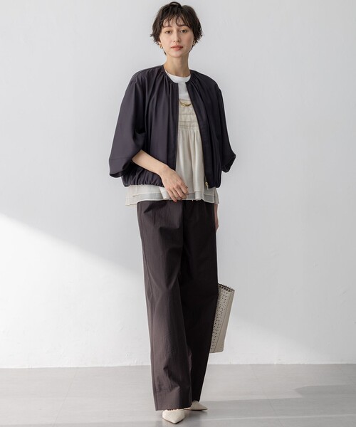 速乾性/接触冷感】シアータンブラー ブルゾン