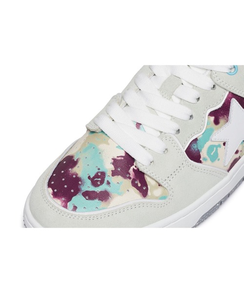 A BATHING APE(アベイシングエイプ)の「BAPE SK8 STA #3(スニーカー・メンズ・グレー/ブラック・12/9.5/10/7/8/8.5/9/11)」の6枚目の写真