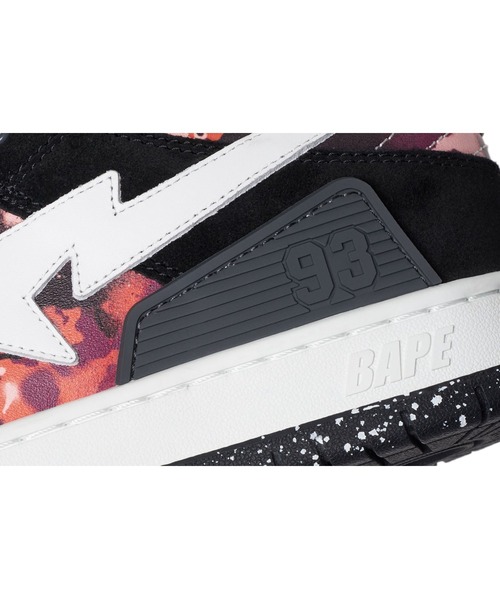 A BATHING APE(アベイシングエイプ)の「BAPE SK8 STA #3(スニーカー・メンズ・グレー/ブラック・12/9.5/10/7/8/8.5/9/11)」の7枚目の写真