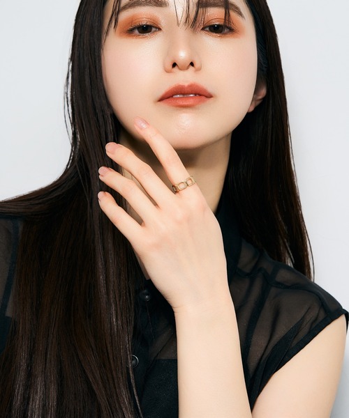Jewel closet by L&Co.(ジュエルクローゼットバイエルアンドコー)の「K18 デザイン リング【動画あり】(リング・レディース・ゴールド系その他/ゴールド系その他2・9号/11号/13号/15号)」の15枚目の写真