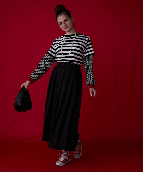 BONLECILL Marche（ボンルシールマルシェ）の「【BONLECILL Marche】《軽量》2way ワンハンドルミニマルハンドバッグ／ショルダーバッグ（ハンドバッグ・レディース・モカ/ブラック・FREE）」の5枚目の写真