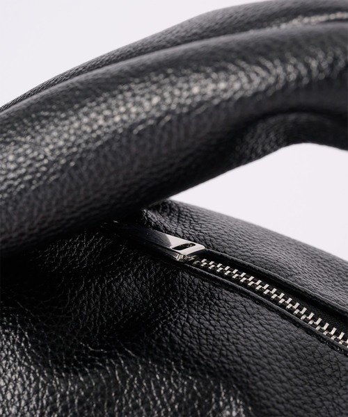 BONLECILL Marche（ボンルシールマルシェ）の「【BONLECILL Marche】《軽量》2way ワンハンドルミニマルハンドバッグ／ショルダーバッグ（ハンドバッグ・レディース・モカ/ブラック・FREE）」の15枚目の写真