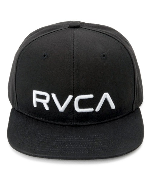 RVCA（ルーカ）の「RVCA TWILL SNAPBACK2（キャップ・メンズ・ブラック/ブラック系2・FREE）」の3枚目の写真