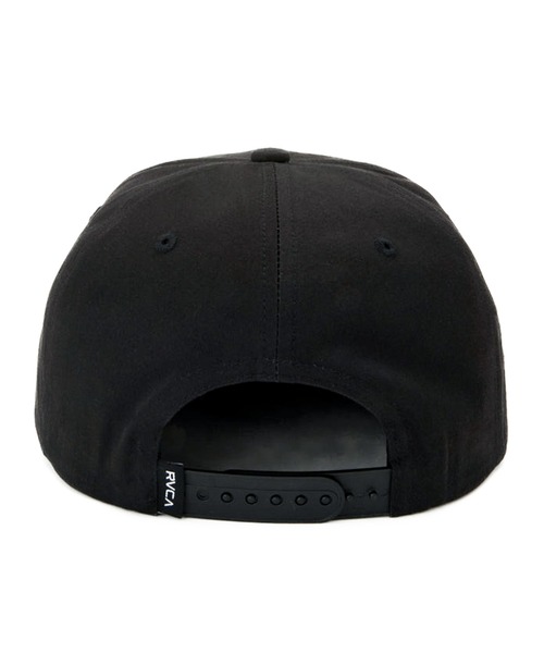 RVCA（ルーカ）の「RVCA TWILL SNAPBACK2（キャップ・メンズ・ブラック/ブラック系2・FREE）」の5枚目の写真