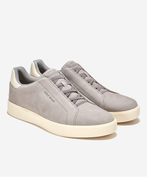 COLE HAAN(コールハーン)の「グランドプロ リュクス スリッポンスニーカー mens(スニーカー・メンズ・グレー・8/8.5/9)」の2枚目の写真