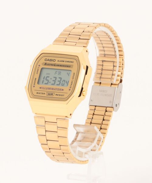 CASIO(カシオ)の「【RS】【CASIO】メタルデジタルクラシック(デジタル腕時計・レディース・シルバー系その他/シルバー/ゴールド・FREE)」の3枚目の写真