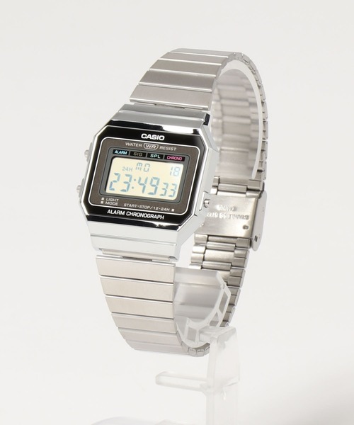CASIO(カシオ)の「【RS】【CASIO】メタルデジタルクラシック(デジタル腕時計・レディース・シルバー系その他/シルバー/ゴールド・FREE)」の4枚目の写真