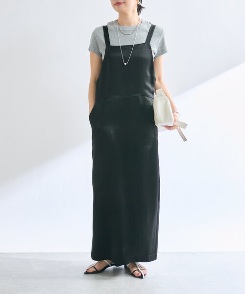 RIVE DROITE（リヴドロワ）の「【MONN.:.(モン)】シンプルTee（Tシャツ/カットソー・レディース・ホワイト/ブラック/グレー・FREE）」の6枚目の写真