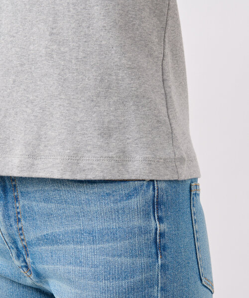 RIVE DROITE（リヴドロワ）の「【MONN.:.(モン)】シンプルTee（Tシャツ/カットソー・レディース・ホワイト/ブラック/グレー・FREE）」の12枚目の写真