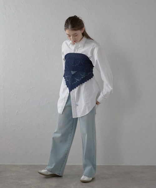 naptime スカーフ ブルー 新品、未開封＊ Naptime スカーフ 【Blue】naptime - メルカリ