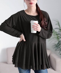 シフォン チュニック ワンピース」に該当するファッション通販