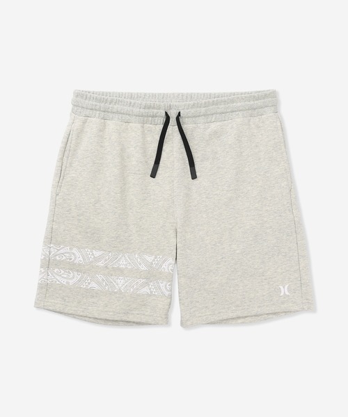 Hurley （ハーレー）の「【Hurley/ハーレー】ロゴスウェットショーツ　ショートパンツ　ハーフパンツ　TERRY TRIBAL BP SHORTS（その他パンツ・メンズ・カーキブラウン/ヘザーグレー/ピンク/グレー系その他/ブラック/ブルーグレー・MEDIUM/SMALL/LARGE/X-LARGE）」の4枚目の写真