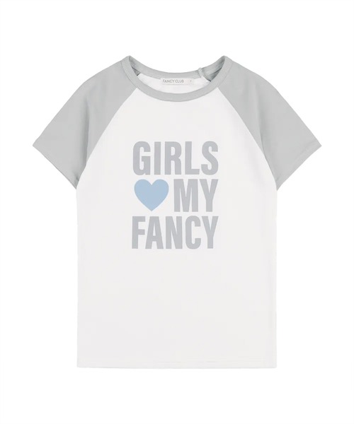 tシャツ A'GEM/9 × .kom 「 FANCY CLUB/ファンシークラブ」 GIRLS MY FANCY TEE/ガールズマイファンシー T A'GEM/9 × .kom 『 FANCY CLUB/ファンシークラブ』 GIRLS MY