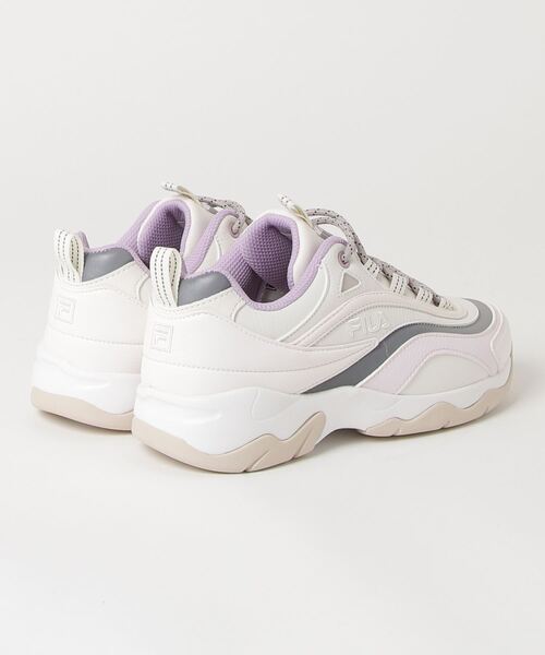 FILA(フィラ)の「FILA PROMENADE PINK BLOSSOM/プロムナード ピンク ブロッサム 厚底スニーカー(スニーカー・レディース・ホワイト・26/25/24.5/23.5/23/24/27)」の17枚目の写真