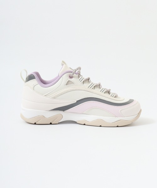 FILA(フィラ)の「FILA PROMENADE PINK BLOSSOM/プロムナード ピンク ブロッサム 厚底スニーカー(スニーカー・レディース・ホワイト・26/25/24.5/23.5/23/24/27)」の10枚目の写真