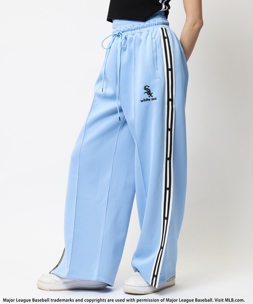 BACK TO THE FIELD（バック トゥー ザ フィールド）の「【MLB】刺繍ロゴウエストデザイントラックパンツ（その他パンツ・レディース・ブラック/ホワイト/ブルー・FREE）」の19枚目の写真