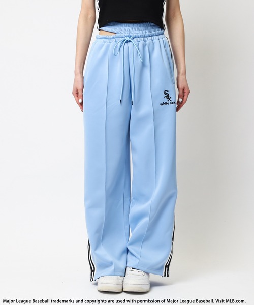 BACK TO THE FIELD（バック トゥー ザ フィールド）の「【MLB】刺繍ロゴウエストデザイントラックパンツ（その他パンツ・レディース・ブラック/ホワイト/ブルー・FREE）」の20枚目の写真