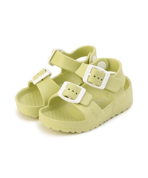 F.O.KIDS（エフオーキッズ）の「F.O.KIDS/エフオーキッズ EVAサンダル（サンダル・キッズ・ピンク/マルチ/アイボリー/ブラック/ベージュ/グレー/ライム・19/18/20/21）」の5枚目の写真