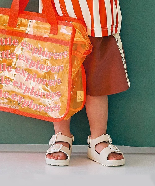 F.O.KIDS（エフオーキッズ）の「F.O.KIDS/エフオーキッズ EVAサンダル（サンダル・キッズ・ピンク/マルチ/アイボリー/ブラック/ベージュ/グレー/ライム・19/18/20/21）」の14枚目の写真