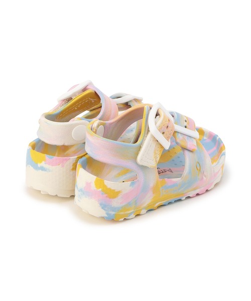 F.O.KIDS（エフオーキッズ）の「F.O.KIDS/エフオーキッズ EVAサンダル（サンダル・キッズ・ピンク/マルチ/アイボリー/ブラック/ベージュ/グレー/ライム・19/18/20/21）」の18枚目の写真