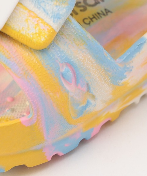 F.O.KIDS（エフオーキッズ）の「F.O.KIDS/エフオーキッズ EVAサンダル（サンダル・キッズ・ピンク/マルチ/アイボリー/ブラック/ベージュ/グレー/ライム・19/18/20/21）」の8枚目の写真