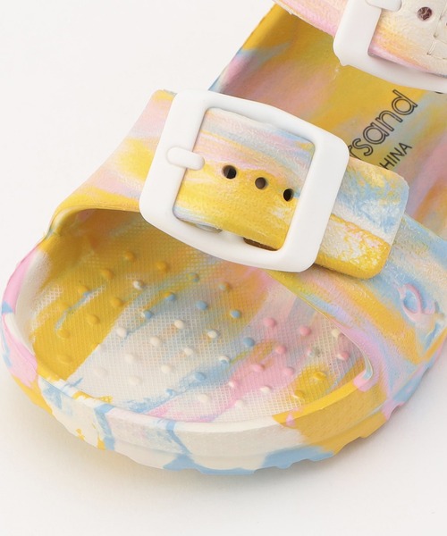 F.O.KIDS（エフオーキッズ）の「F.O.KIDS/エフオーキッズ EVAサンダル（サンダル・キッズ・ピンク/マルチ/アイボリー/ブラック/ベージュ/グレー/ライム・19/18/20/21）」の19枚目の写真