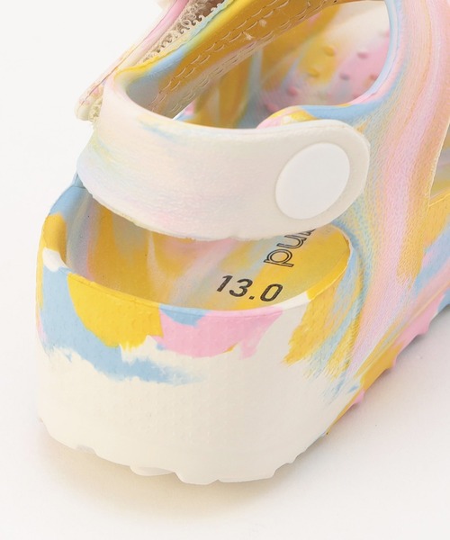 F.O.KIDS（エフオーキッズ）の「F.O.KIDS/エフオーキッズ EVAサンダル（サンダル・キッズ・ピンク/マルチ/アイボリー/ブラック/ベージュ/グレー/ライム・19/18/20/21）」の10枚目の写真
