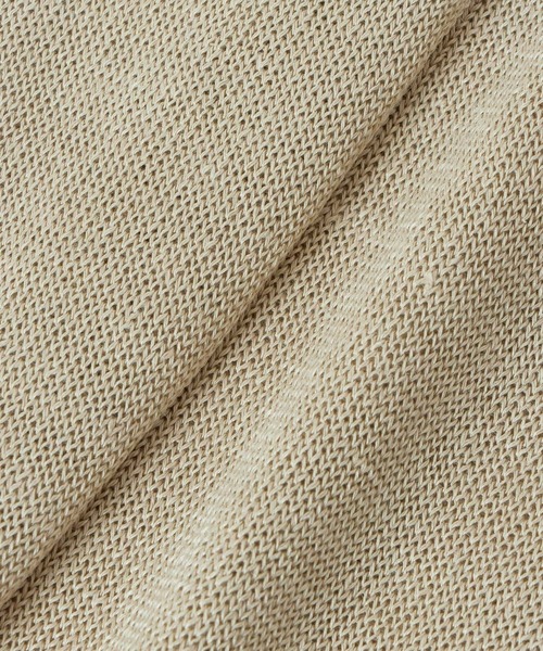 HOUSE OF LOTUS(ハウスオブロータス)の「ピュアリネンプルオーバー(ニット/セーター・レディース・ターコイズブルー/ピンク/ベージュ・M)」の6枚目の写真