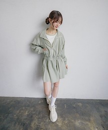 GLOBAL WORK | インナー付きナイロン3SET/AND YUA ANY/325904(つなぎ/オールインワン)