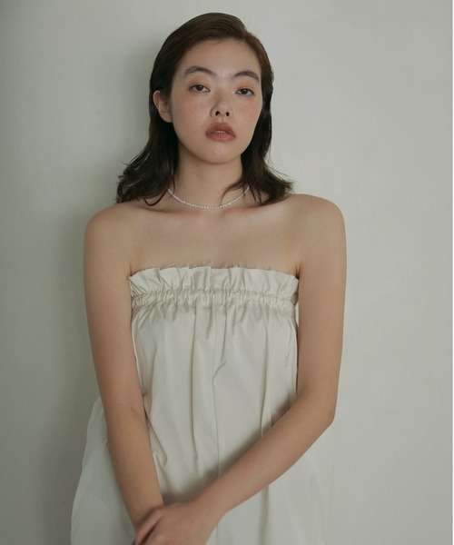 Mini Pearl Necklace(ネックレス)|anuke(アンヌーク)の Mini Pearl Necklace(ネックレス)|anuke(アンヌーク)の