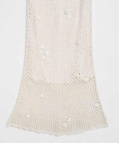 MAISON SPECIAL(メゾンスペシャル)の「Motif Skirt/モチーフスカート■セットアップ対応■(スカート・レディース・ホワイト/グレー・38/36)」の20枚目の写真