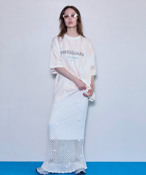 MAISON SPECIAL(メゾンスペシャル)の「Motif Skirt/モチーフスカート■セットアップ対応■(スカート・レディース・ホワイト/グレー・38/36)」の8枚目の写真