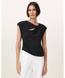 ALLSAINTS | ROBIN SLEEVELESS JERSEY TOP | ROBIN ノースリーブ ジャージー トップ(Tシャツ/カットソー)