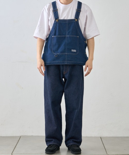 Franklin Climbing（フランクリンクライミング）の「【Franklin climbing】CLIM ヴィンテージデニムベスト（ベスト・メンズ・ブルー/ネイビー・MEDIUM/LARGE/X-LARGE）」の8枚目の写真