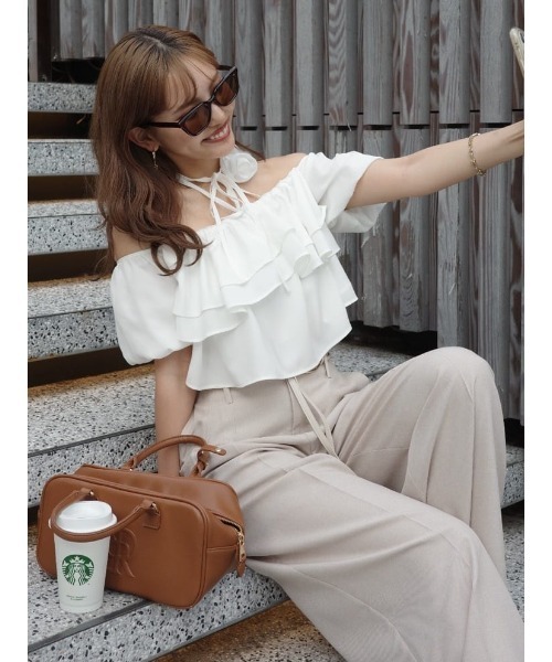 rienda（リエンダ）の「シャープキャットアイウェア（サングラス・レディース・ブラウン/ブラック・FREE）」の17枚目の写真