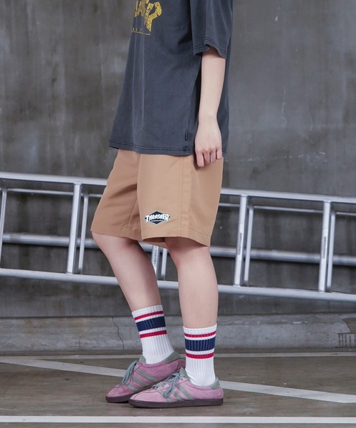 THRASHER(スラッシャー)の「Diamond Logo SHORTS / スラッシャーダイヤモンドロゴショーツ(その他パンツ・メンズ・ベージュ/ミント/ブラック・LARGE/X-LARGE/MEDIUM)」の6枚目の写真