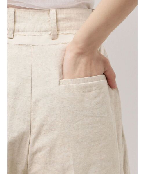 Htage(テージ)の「【Htage】サイドデザインリネン混タックパンツ(その他パンツ・レディース・アイボリー/ネイビー・SMALL/MEDIUM)」の22枚目の写真