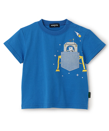 kladskap | 胸ポケット半袖Tシャツ【JAXA LABEL】(Tシャツ/カットソー)