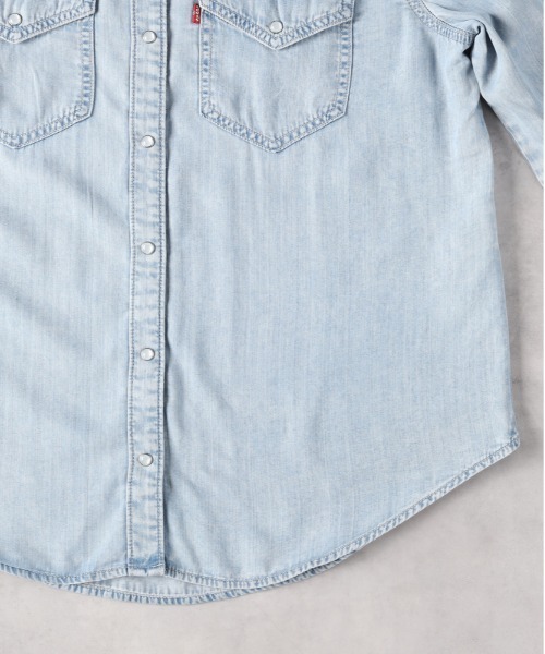 Levi's（リーバイス）の「【Levi's】ウエスタンシャツ（シャツ/ブラウス・レディース・ライトインディゴブルー・L/M/S）」の11枚目の写真