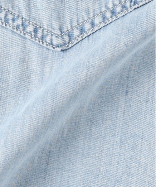 Levi's（リーバイス）の「【Levi's】ウエスタンシャツ（シャツ/ブラウス・レディース・ライトインディゴブルー・L/M/S）」の12枚目の写真