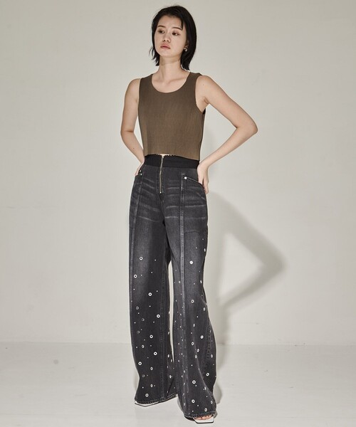 セール】【kotohayokozawa/コトハヨコザワ】SHEER LAYERED SHORT