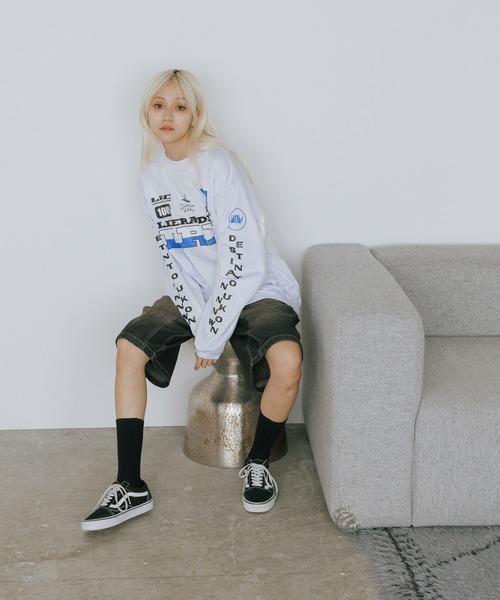 ROOPTOKYO（ループトウキョウ）の「【60%OFF】ダブルニーショーツ（デニムパンツ・メンズ・ブラック/ブルー・M/L）」の17枚目の写真