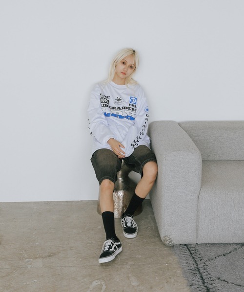 ROOPTOKYO（ループトウキョウ）の「【60%OFF】ダブルニーショーツ（デニムパンツ・メンズ・ブラック/ブルー・M/L）」の18枚目の写真