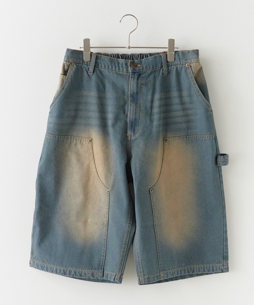 ROOPTOKYO（ループトウキョウ）の「【60%OFF】ダブルニーショーツ（デニムパンツ・メンズ・ブラック/ブルー・M/L）」の19枚目の写真