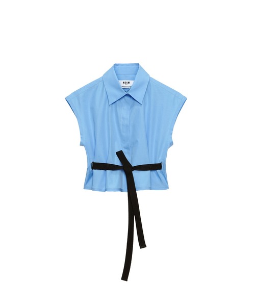 MSGM バナナ柄クロップドトップス MSGM（エムエスジーエム）の「MSGM - バナナ柄 クロップド
