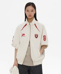 MASONPRINCE（メイソンプリンス）の「2way オーバーサイズ エンブレムロゴ刺繍トラックジャケット JK4038【MASONPRINCE】（ブルゾン）」