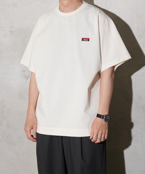 NANGA / ナンガ ECO HYBRID BOX LOGO EMBROIDERY TEE(UNISEX