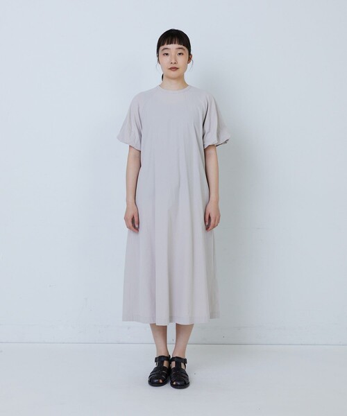 LOISIR(ロワズィール)の「【MTサイズ有り】コットンワッシャーローンバルーンスリーブワンピース(ワンピース・レディース・ベージュ・M/MT)」の7枚目の写真