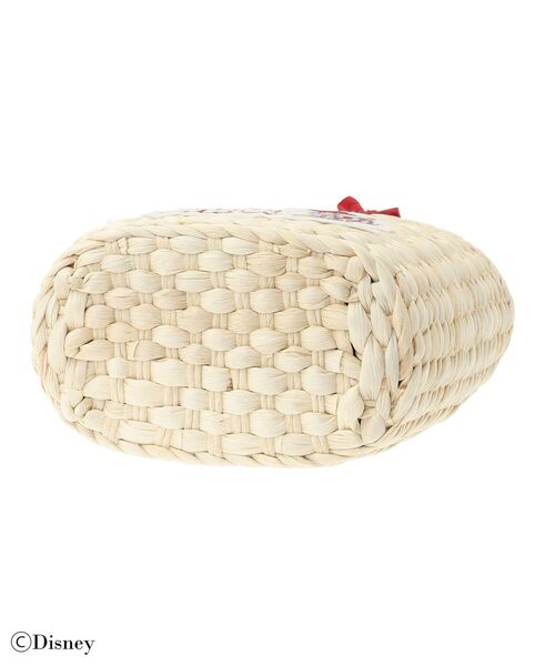 Maison de FLEUR（メゾンドフルール）の「Minnie Mouse/フリルハンドルカゴバッグ（かごバッグ・レディース・レッド・FREE）」の10枚目の写真